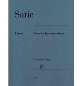 Henle Urtext Editions Satie - Sonatine bureaucratique