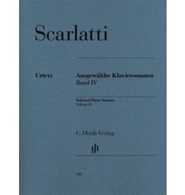 Henle Urtext Editions Scarlatti - Selected Piano Sonatas, Volume IV
