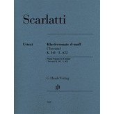 Henle Urtext Editions Scarlatti - Piano Sonata in D Minor (Toccata) K. 141, L. 422