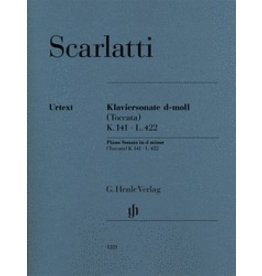 Henle Urtext Editions Scarlatti - Piano Sonata in D Minor (Toccata) K. 141, L. 422