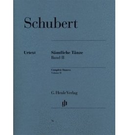 Henle Urtext Editions Schubert - Complete Dances - Volume II