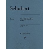 Henle Urtext Editions Schubert - 3 Famous Pieces - Impromptus