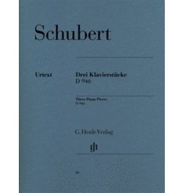 Henle Urtext Editions Schubert - 3 Famous Pieces - Impromptus