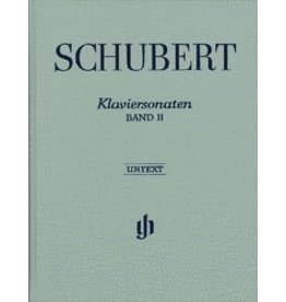 Henle Urtext Editions Schubert - Piano Sonatas - Volume II Hardcover