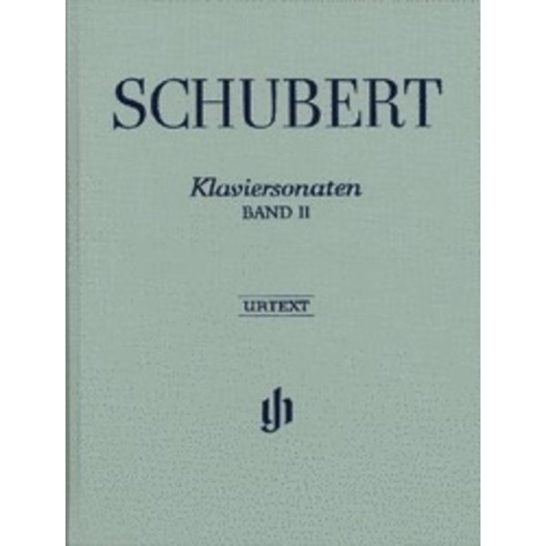 Henle Urtext Editions Schubert - Piano Sonatas - Volume II Hardcover