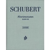 Henle Urtext Editions Schubert - Piano Sonatas - Volume III (Early and Unfinished Sonatas) Hardcover