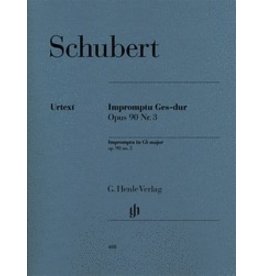 Henle Urtext Editions Schubert - Impromptu G Flat Major Op. 90 D 899