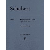 Henle Urtext Editions Schubert - Sonata G Major Op. 78 D 894