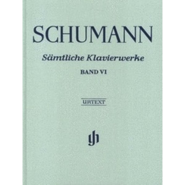 Henle Urtext Editions Schumann - Complete Piano Works - Volume 6 Hardcover