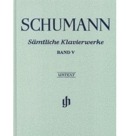 Henle Urtext Editions Schumann - Complete Piano Works - Volume 5 Hardcover