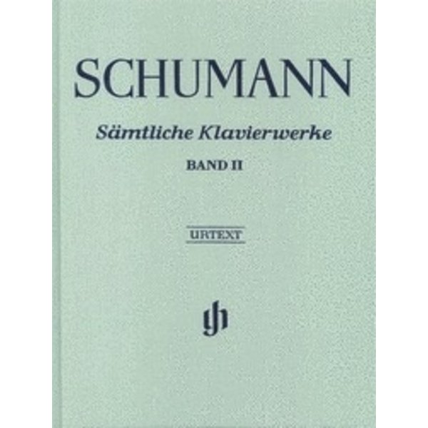 Henle Urtext Editions Schumann - Complete Piano Works - Volume 2 Hardcover