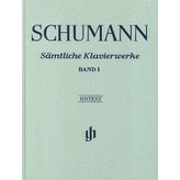 Henle Urtext Editions Schumann - Complete Piano Works - Volume 1 Hardcover