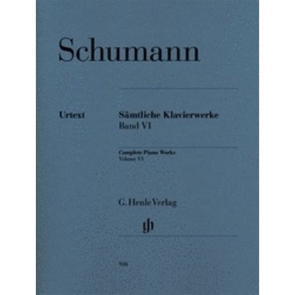 Henle Urtext Editions Schumann - Complete Piano Works - Volume 6