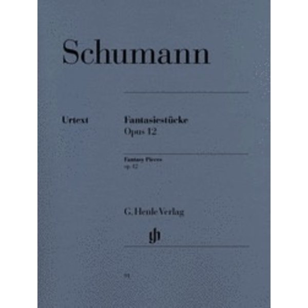 Henle Urtext Editions Schumann - Fantasy Pieces Op. 12 (with Appendix:WoO 28)