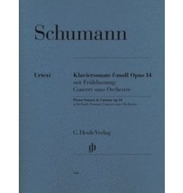 Henle Urtext Editions Schumann - Piano Sonata in F minor Op. 14