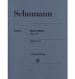 Henle Urtext Editions Schumann - Coloured Leaves (Bunte Blätter) Op. 99