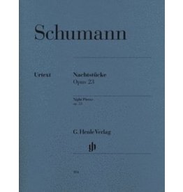 Henle Urtext Editions Schumann - Nachtstücke, Op. 23 (Night Pieces)