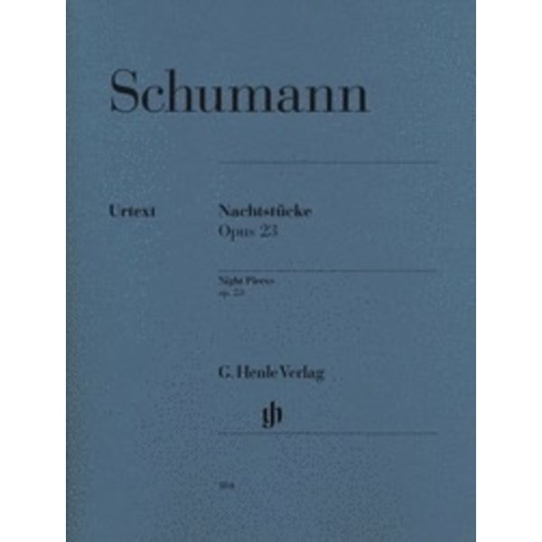 Henle Urtext Editions Schumann - Nachtstücke, Op. 23 (Night Pieces)