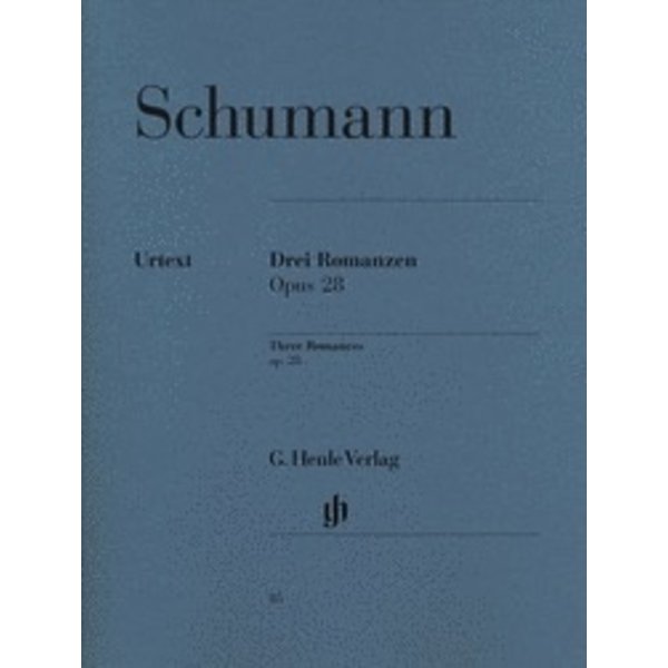 Henle Urtext Editions Schumann - 3 Romances Op. 28