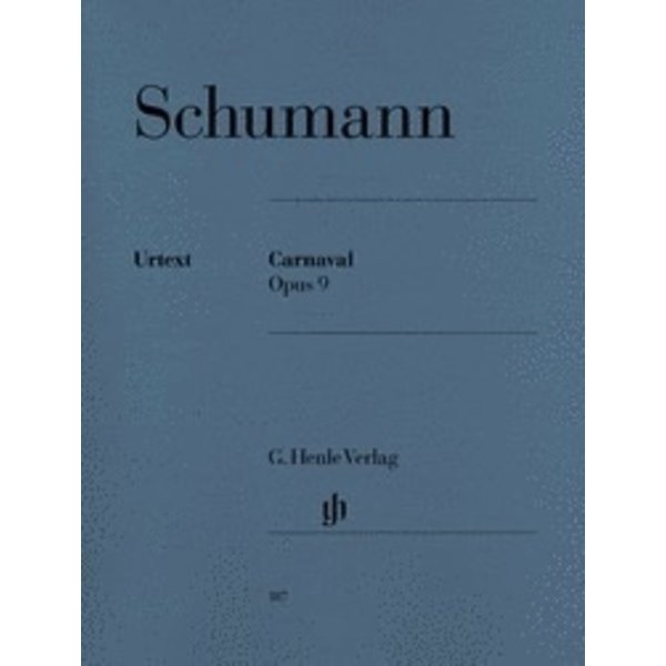 Henle Urtext Editions Schumann - Carnaval Op. 9