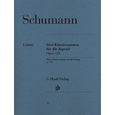 Henle Urtext Editions Schumann - 3 Piano Sonatas for the Young, Op. 118