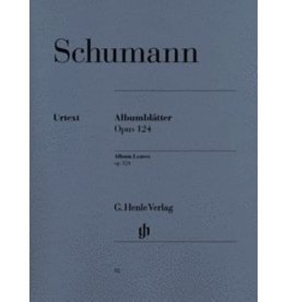 Henle Urtext Editions Schumann - Albumblätter (Album Leaves) Op. 124