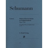 Henle Urtext Editions Schumann - 7 Piano Pieces in Fughetta Form, Op. 126