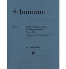 Henle Urtext Editions Schumann - 7 Piano Pieces in Fughetta Form, Op. 126