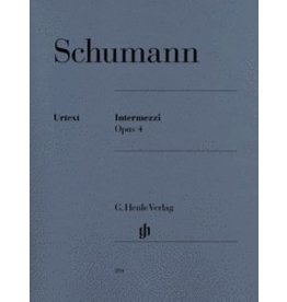 Henle Urtext Editions Schumann - Intermezzi Op. 4