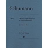 Henle Urtext Editions Schumann - Variations on a Theme in E Flat Major (Ghost Variations) Anh.F24