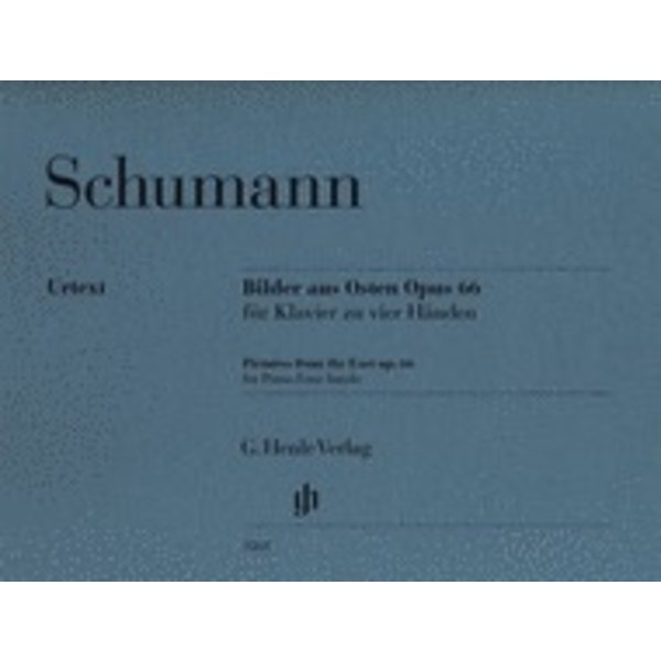 Henle Urtext Editions Schumann - Pictures from the East, Op. 66 4 hands