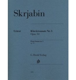 Henle Urtext Editions Skrjabin - Piano Sonata No. 5, Op. 53