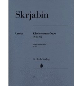 Henle Urtext Editions Skrjabin - Sonata for Piano Op. 62, No. 6