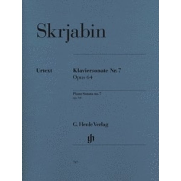 Henle Urtext Editions Skrjabin - Sonata for Piano Op. 64, No. 7