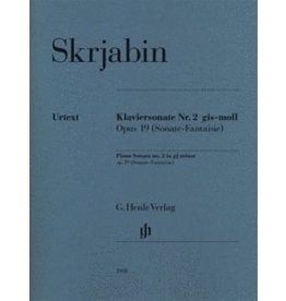 Henle Urtext Editions Skrjabin - Piano Sonata No. 2 in G-sharp minor, Op. 19