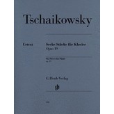 Henle Urtext Editions Tschaikowsky - 6 Piano Pieces, Op. 19
