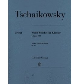 Henle Urtext Editions Tschaikowsky - 12 Piano Pieces Op. 40