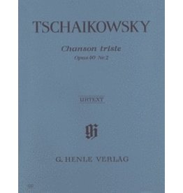 Henle Urtext Editions Tschaikowsky - Chanson Triste Op. 40, No. 2