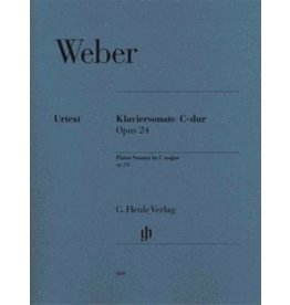 Henle Urtext Editions Weber - Piano Sonata in C Major Op. 24