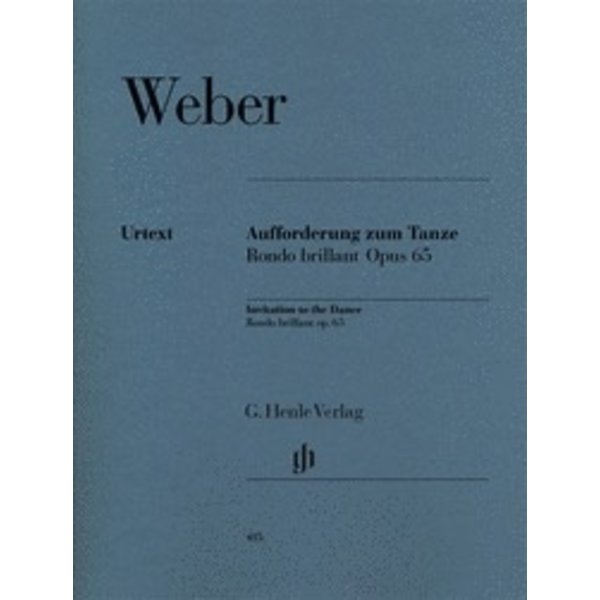 Henle Urtext Editions C.M. v. Weber - Invitation to the Dance D Flat Major Op. 65