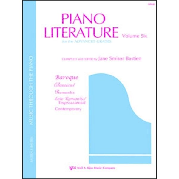 Bastien - Piano Literature, Volume 6