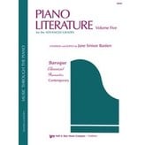 PIANO LITERATURE, VOLUME 5