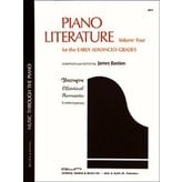 PIANO LITERATURE, VOLUME 4