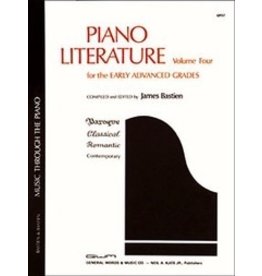 Bastien - Piano Literature, Volume 4