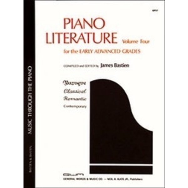 PIANO LITERATURE, VOLUME 4