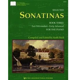 Kjos SELECTED SONATINAS, BOOK THREE