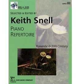 Kjos Keith Snell Piano Repertoire: Romantic & 20th Century, Level 3