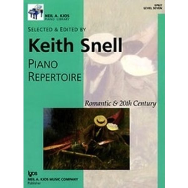 Kjos Keith Snell Piano Repertoire: Romantic & 20th Century, Level 7