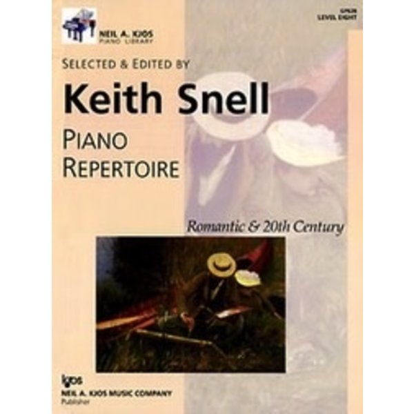 Kjos Keith Snell Piano Repertoire: Romantic & 20th Century, Level 8