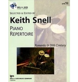 Kjos Keith Snell Piano Repertoire: Romantic & 20th Century, Level 10